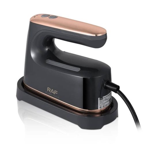 RAF Portable Steamer for Clothes, Handheld Garment Clothing Steamer Iron, Ironing & Steaming 2 in 1, Large Soleplate, 45S Heat Up, Fabric Wrinkle Remover for Home and Travel Brand: RAF