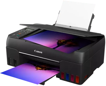 Canon PIXMA G640 Multi-Functional Photo Printer; WiFi, USB, (Print, Scan, Copy) - Black