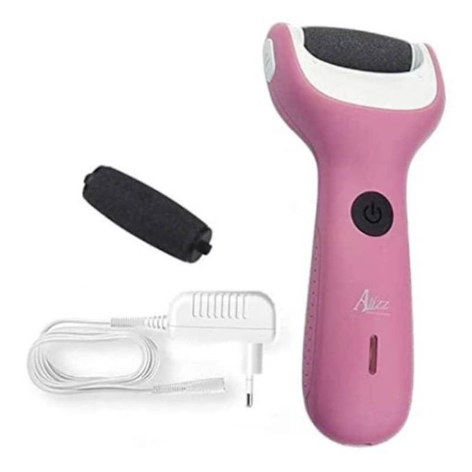 Rechargeable Callus Remover Professional Pedi feet Care for Cracked Heels Cord & Cordless Use for All Skin Types - Pink