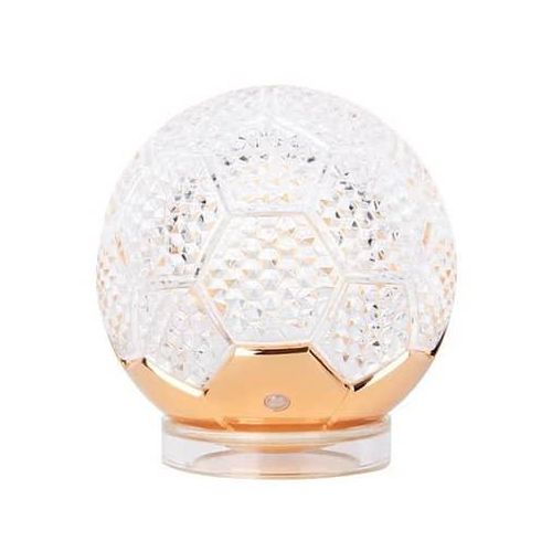 Sports Souvenir Creative Home Office Decorative Gifts Crystal Glass Football Basketball Night Light