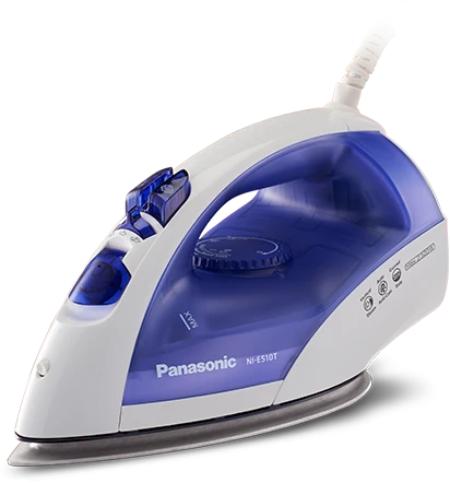 Panasonic NI-E510T 220 Volt 2150W Visilitiy Design U-Shape Soletape Steam Iron