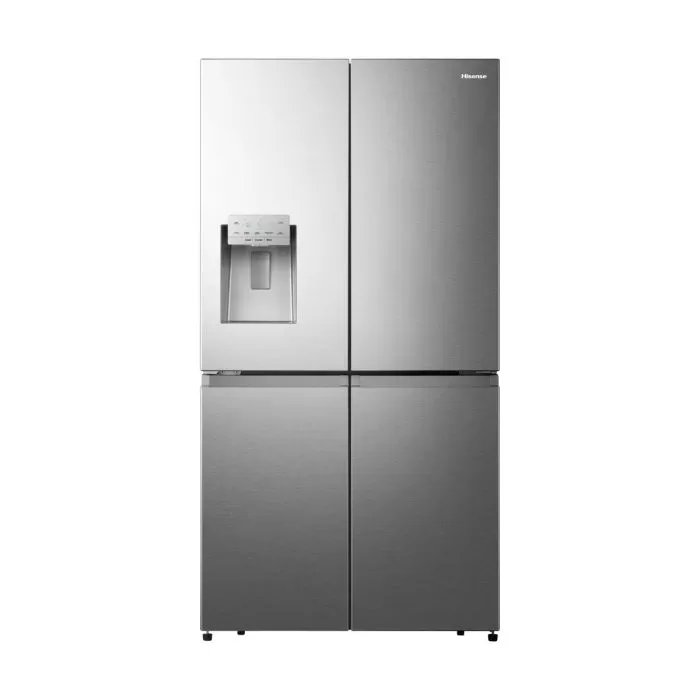 Hisense 720 Liters 2-Door Side-by-Side Refrigerator with Water Dispenser and Ice Maker, WiFi Connectivity, RC-72WS4SA (3YRs WRTY)