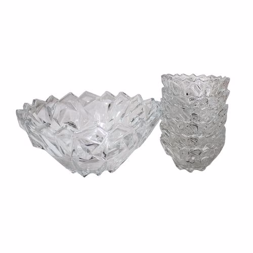 1 Big And 6Small Glass Delisoga Fruit Salad Bowl