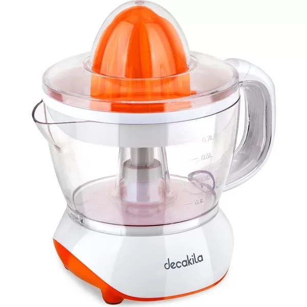 Decakila 0.7 Litre Citrus Juicer – 25 Watts, Plastic, KEJC007W