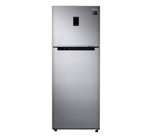 Samsung 340 - Litres Fridge RT34K5552S8 Frost Free Top Mount Freezer Premium Refrigerator - Silver