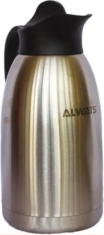 Always 2 Liters Vacuum Flask - Silver