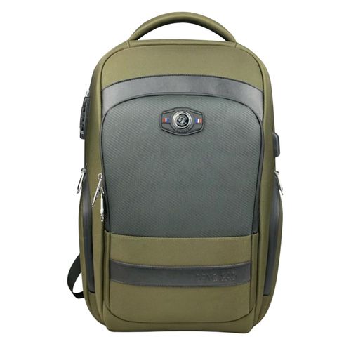 Anti Theft Travel Laptop Bookbag Backpack Bag18 Inch Laptop, Green.