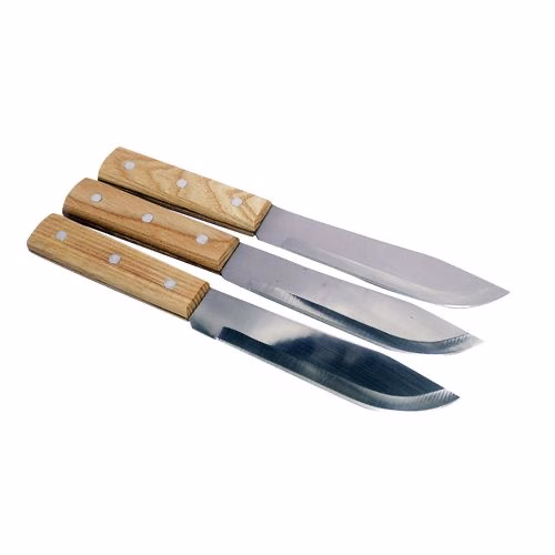 Feng & Feng Stainless Steel Kitchen Knife - Brown, Silver