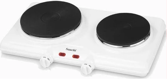 Saachi NL- HP-6207 Double 2250W Hot Plate With Adjustable Thermostat  - White