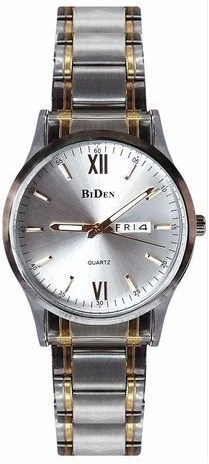 Biden Stainless Steel Analog Wrist  Watch - Silver