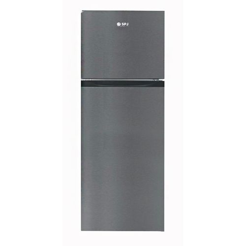 SPJ 160 Liters Fridge, Double Door Top Freezer Defrost Refrigerator – Silver