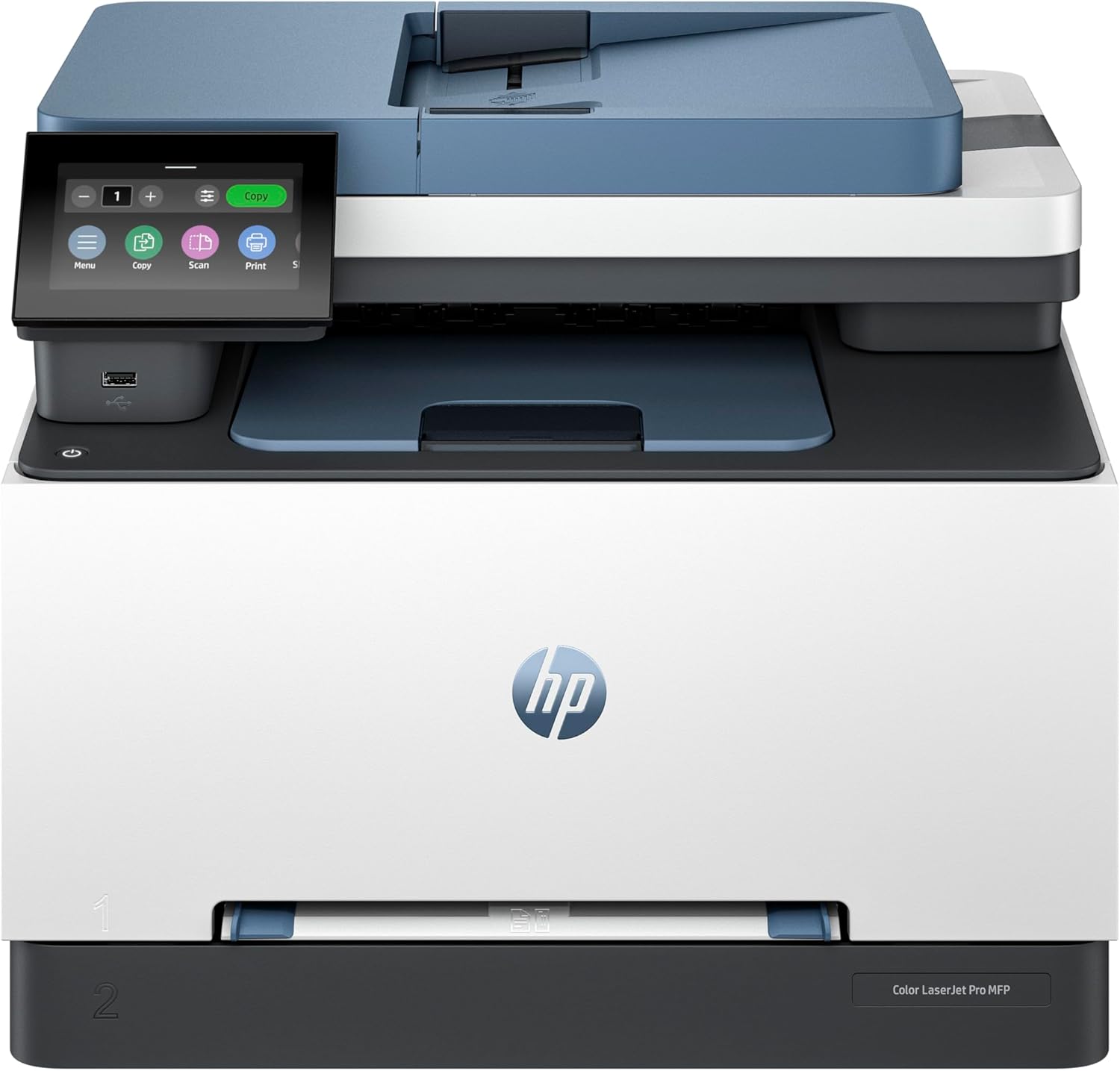 HP Color LaserJet Pro MFP 3303fdw - Wireless, Print, Scan, Copy, Fax, ADF, Automatic 2-sided printing, Touchscreen
