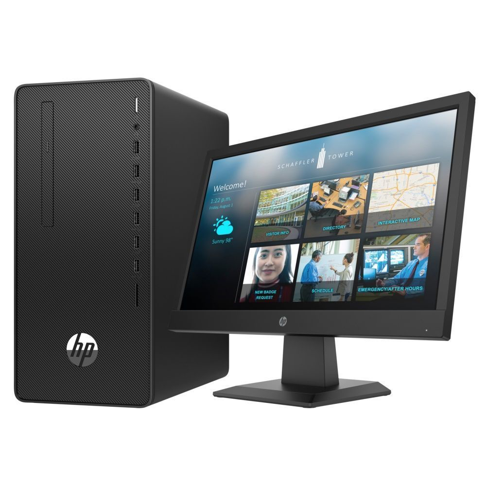 HP 290 G4 i5 MT PC with 18.5-inch Monitor (i5-10500, 4GB, 1TB, 1C6W8EA)