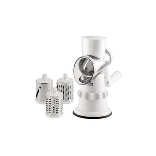 Multifunctional 3 In 1 Spiral Slicer Hand Vegetable Slicer Kitchen Accessories Grater Manual Rotary Cheese Grater Food Slicer Veggie Dicer Vegetable Chopper Cutter Mandolin Shredder Potato Cutter