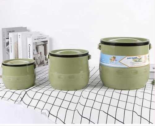 Daydays 3 Pc Insulated Lunch Box Food Warmer Jar Storage Container - Multi-colours