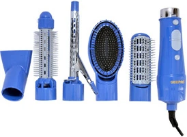 Geepas GH715 6-in-1 Hair Styler with 5 Attachments