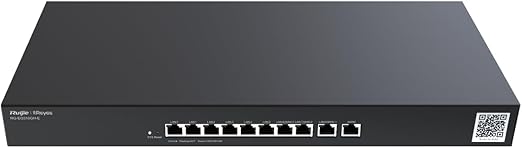 Ruijie RG-EG310GH-E, 10-Port High-Performance, Cloud Managed Office Router, Maximum of 300 Clients, Esay Management, Multi-WAN And Load Balancing