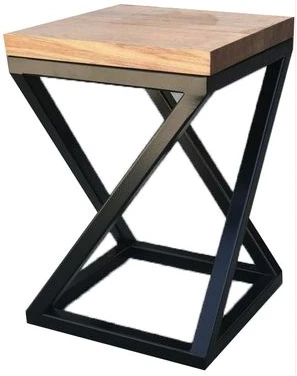 Side Stool UG12P4 - Brown, Black