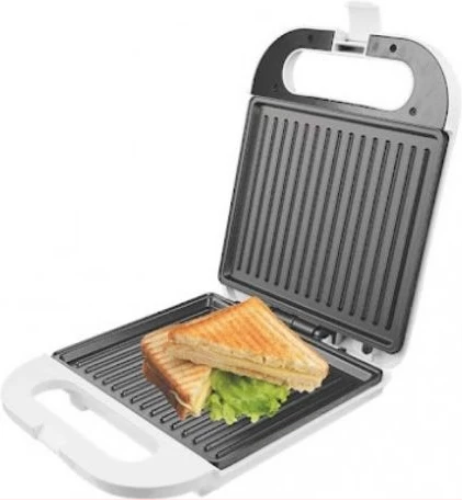 Dsp Sandwich Maker Bread Toaster - White
