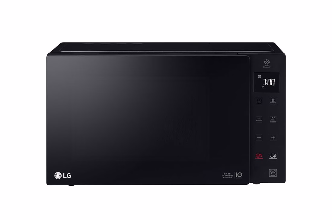LG MS2535GIS Microwave oven 25L, Smart Inverter, Even Heating and Easy Clean, Black color