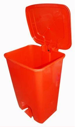 15Litres Plastic SteepOn Bin - Red
