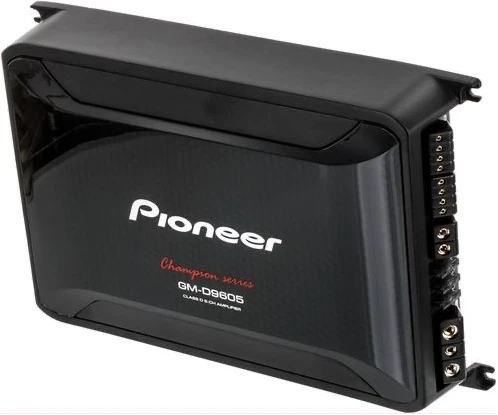 Pioneer Class D 5-Channel  Car Audio Amplifier GM-D9605- Black