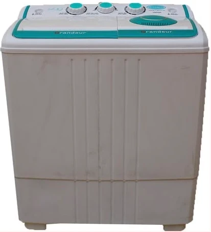 Venus VWP620 Semi Automatic Twin Tub Washing Machine - White