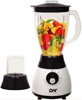 Digiwave 2 In 1 DWBL-1203 1.5L Blender & Grinder - White & Black