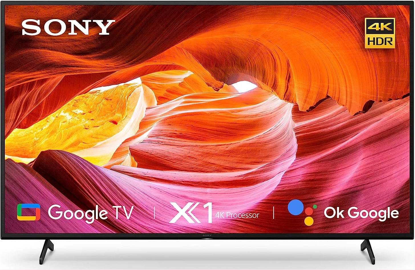 Sony 55-Inch 4K UHD Smart Android Google TV X75K – Black