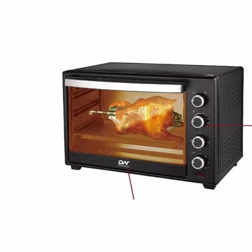 Digiwave DW-EO-15023R 23L Electric Oven With Rotisserie - Black