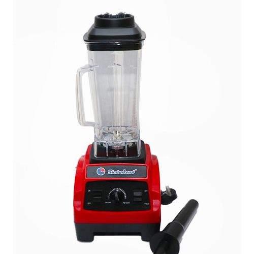 Simbaland 4L Super Commercial Blender 3500W - Red & Black