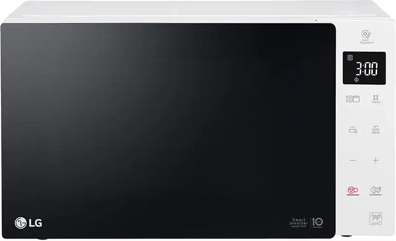 LG MH6535GISW Microwave Oven & Grill, LG NeoChef Technology, 25 Litre Capacity, Smart Inverter, EasyClean™