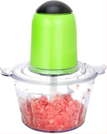 Electric Chopper Meat Grinder Food Processor Multifunctional Blender- Clear.