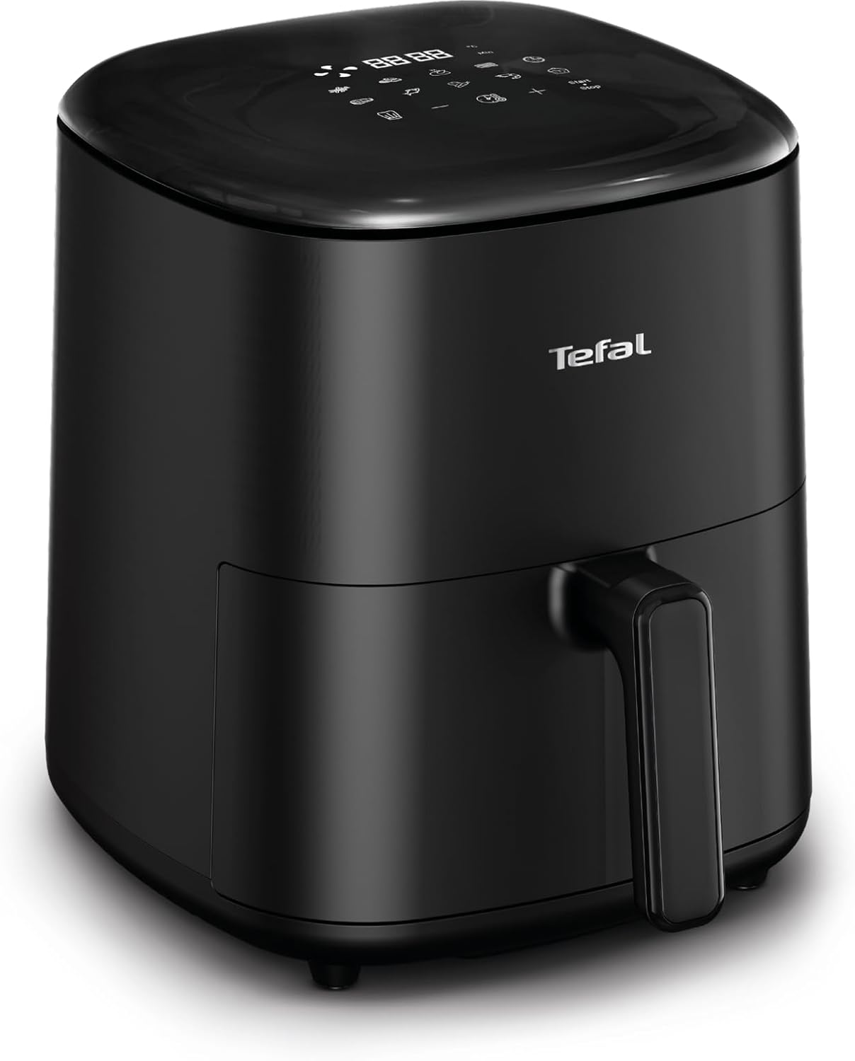 Tefal 5L, 10-in-1, Easy Fry Max Digital Air Fryer, Uses No Oil, Air Fry, Extra Crisp, Roast, Bake, Reheat, Dehydrate, 6 Portions, Non-Stick, Dishwasher Safe Baskets, Black EY245840