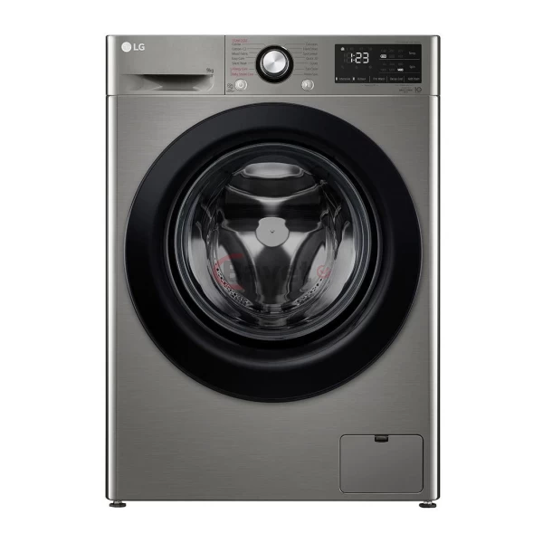 LG 9kg Front Load Washing Machine F4R3VYG6P – AI DD Technology, Steam Technology, Wi-Fi ThinQ™