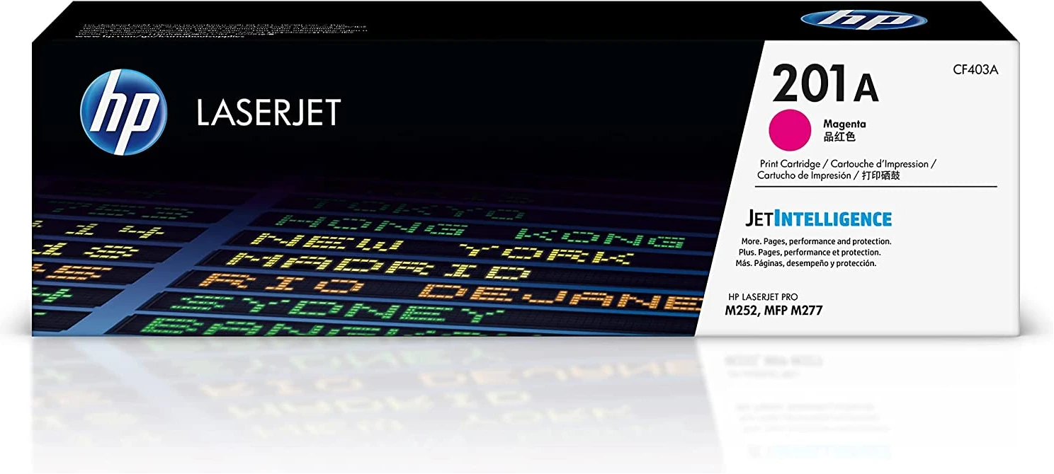 Original HP 201A Magenta Toner Cartridge
