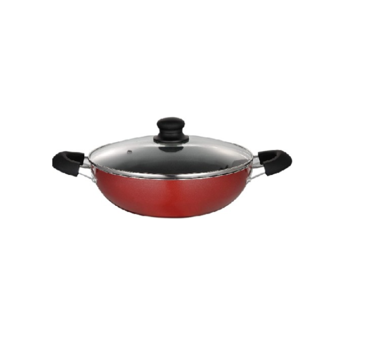 Homeway Nonstick Wok With Lid 30 cm - HW232