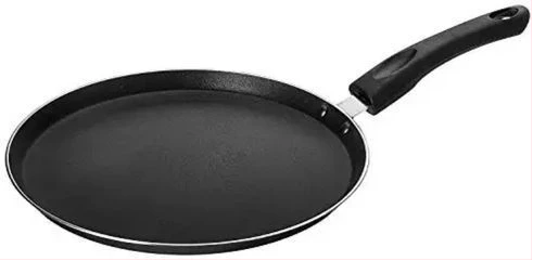 Pancake, Roti Bread, Egg,Chapati Frying Pan (28cm)-Black