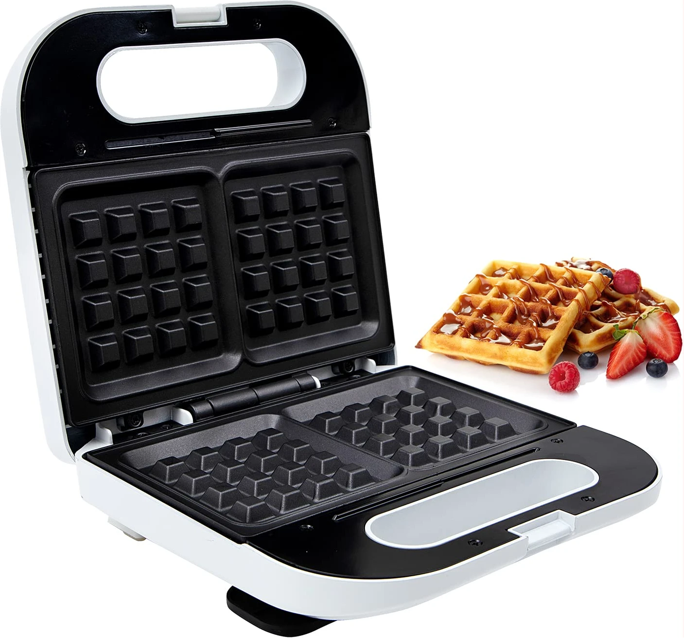 Geepas Waffle Maker - GWM676 - White