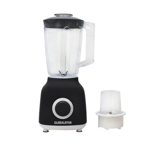 Global Star Juice Blender Juicer 2 in 1 1.5Litres GS-TY202B - black/white/blue