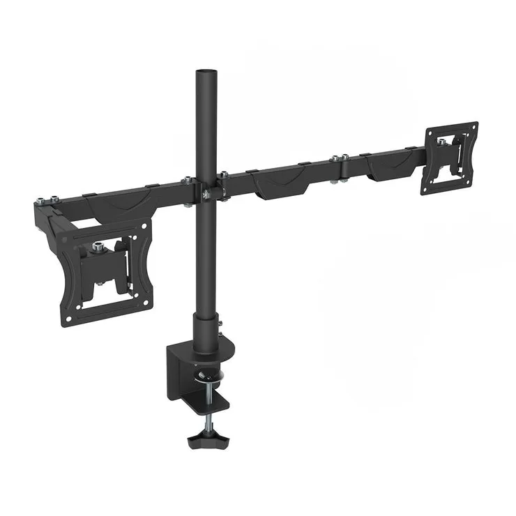 Tronic 13 - 27 Inch Vertical Stacking Dual Monitor Desk Mount