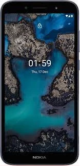 Nokia C1 Plus Smartphone with a 5.45” HD+ Screen, Powerful Front Flash, face Unlock, All-Day Battery, Android 10 (Go Edition) and 4G in Blue