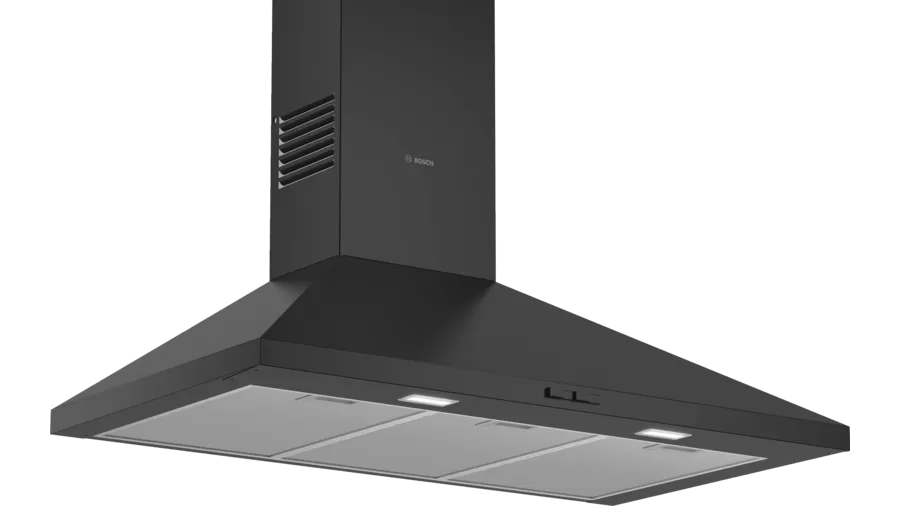 Bosch Series 2 Wall-Mounted Cooker Hood 90 cm DWP94BC60B - Black