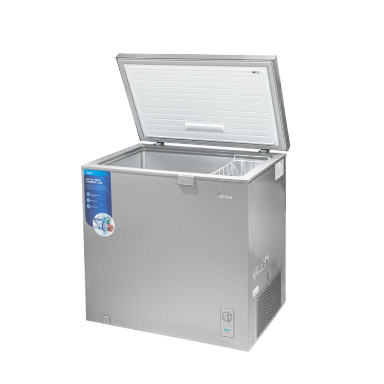 Midea 277 Litres (Net 197 Litre) Chest Freezer MDRC277FZG43NGG - Grey