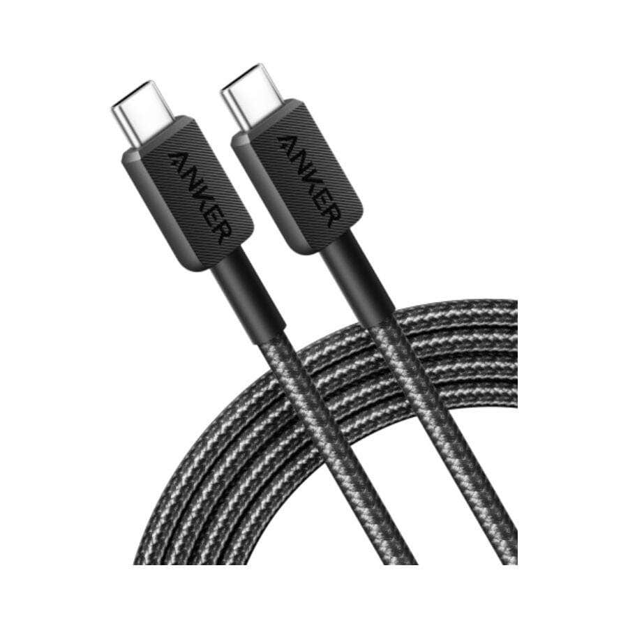 Anker USB C to USB C Cable, Type-C 60W Fast Charging Cable (6FT) for iPhone 16 Series, iPad mini 6, Samsung, Google Pixel & More (Black)