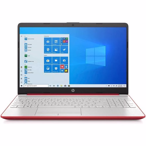 New Hp Intel Pentium Gold, 512GB SSD, 4GB RAM,15.6" HD - Scarlet Red