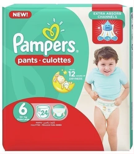 Pampers Pants High count S6 (15+ Kg) – 24pcs - Extra Large