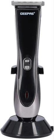 Geepas GTR56024 Rechargeable Hair & Beard Trimmer - Cordless Trimmer - Men's Beard and Stubble Trimmer - Long Working Time