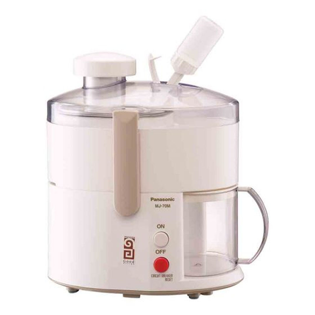 Panasonic 0.6L Slower Juicer MJ-70M-UB, 12,000 Rpm, No Clogging, Safety Lock, Durable, Juice Extractors with 1 Year Warranty