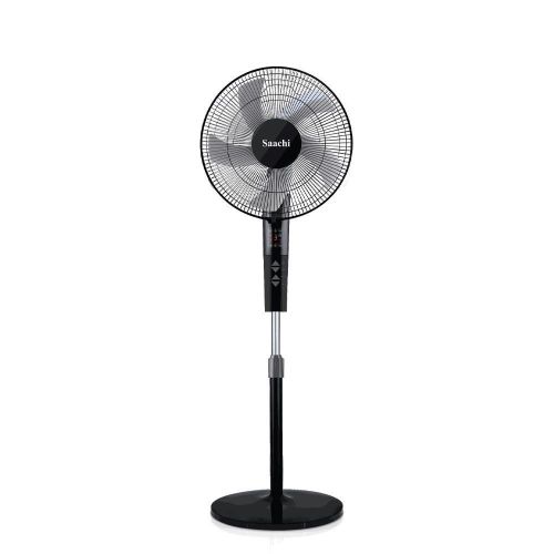 Saachi 16 Inch Stand Fan With Remote Control, 3 Speed, 3 Wind Modes - (2YRS WRNTY)